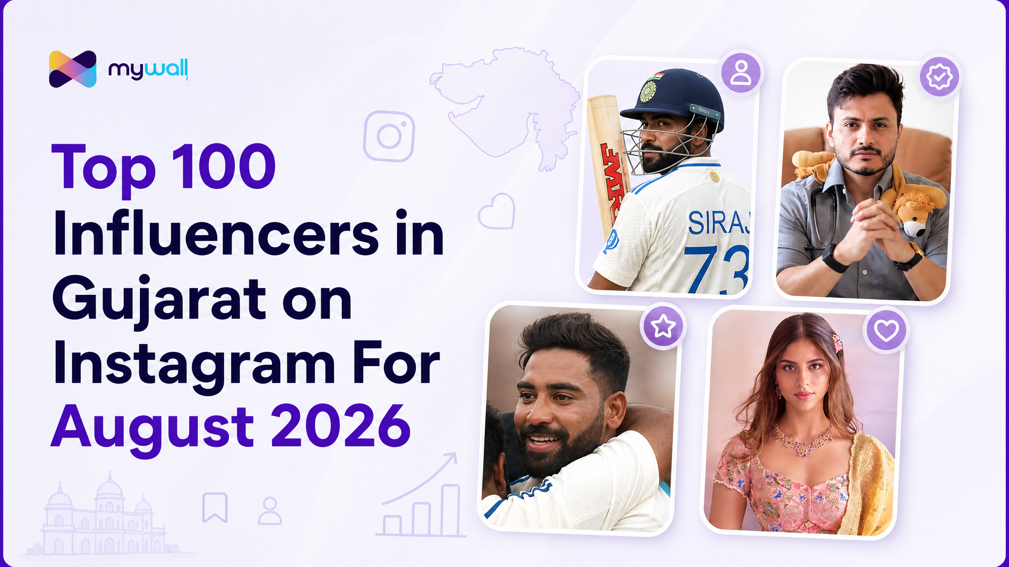 Top Influencers in the Gujarat on Instagram